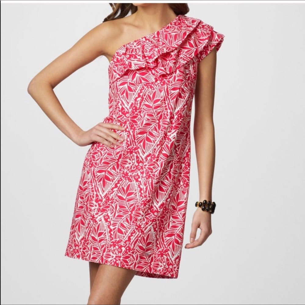 Lily Pulitzer off shoulder dress